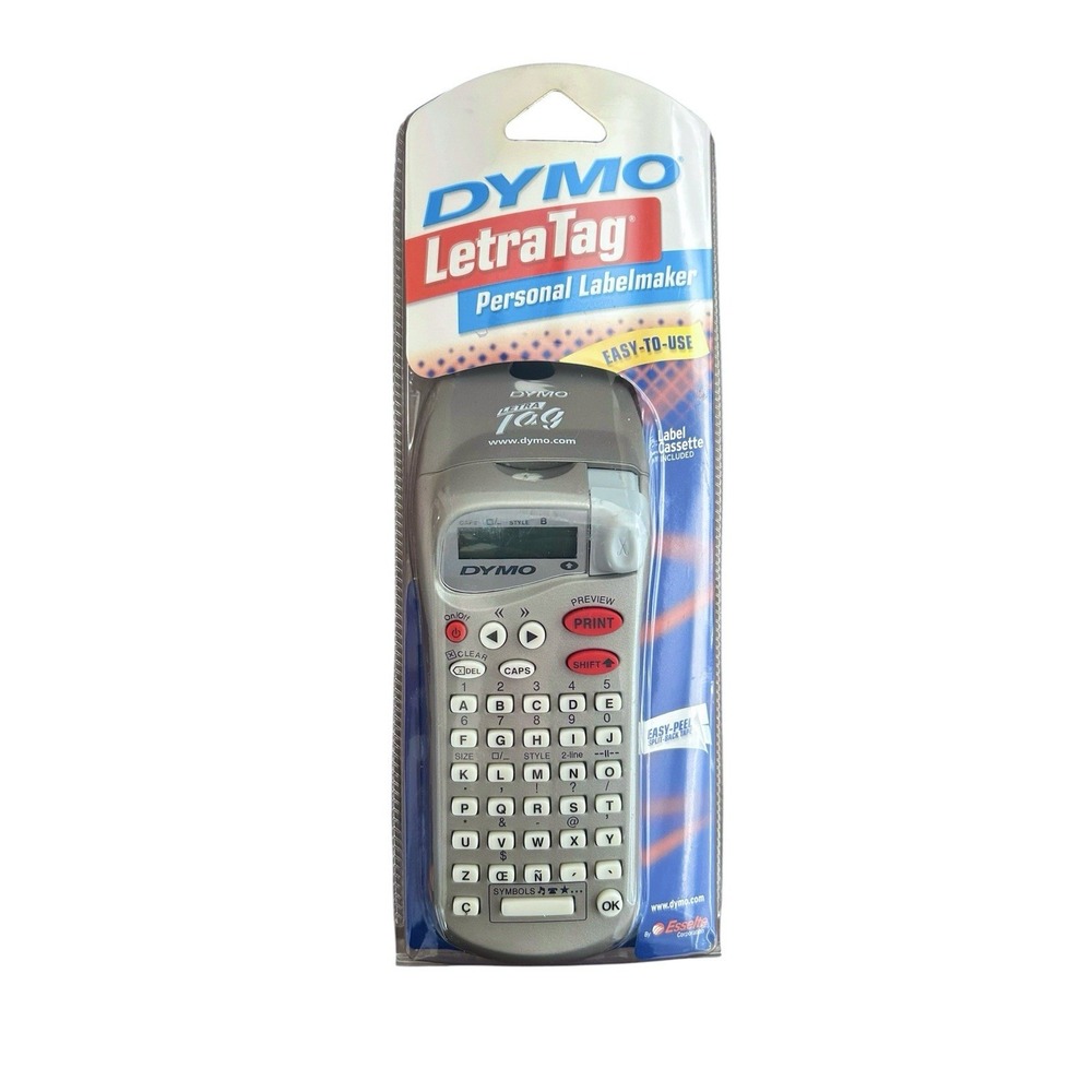 Vintage DYMO LetraTag Personal Labelmaker 2003 NEW